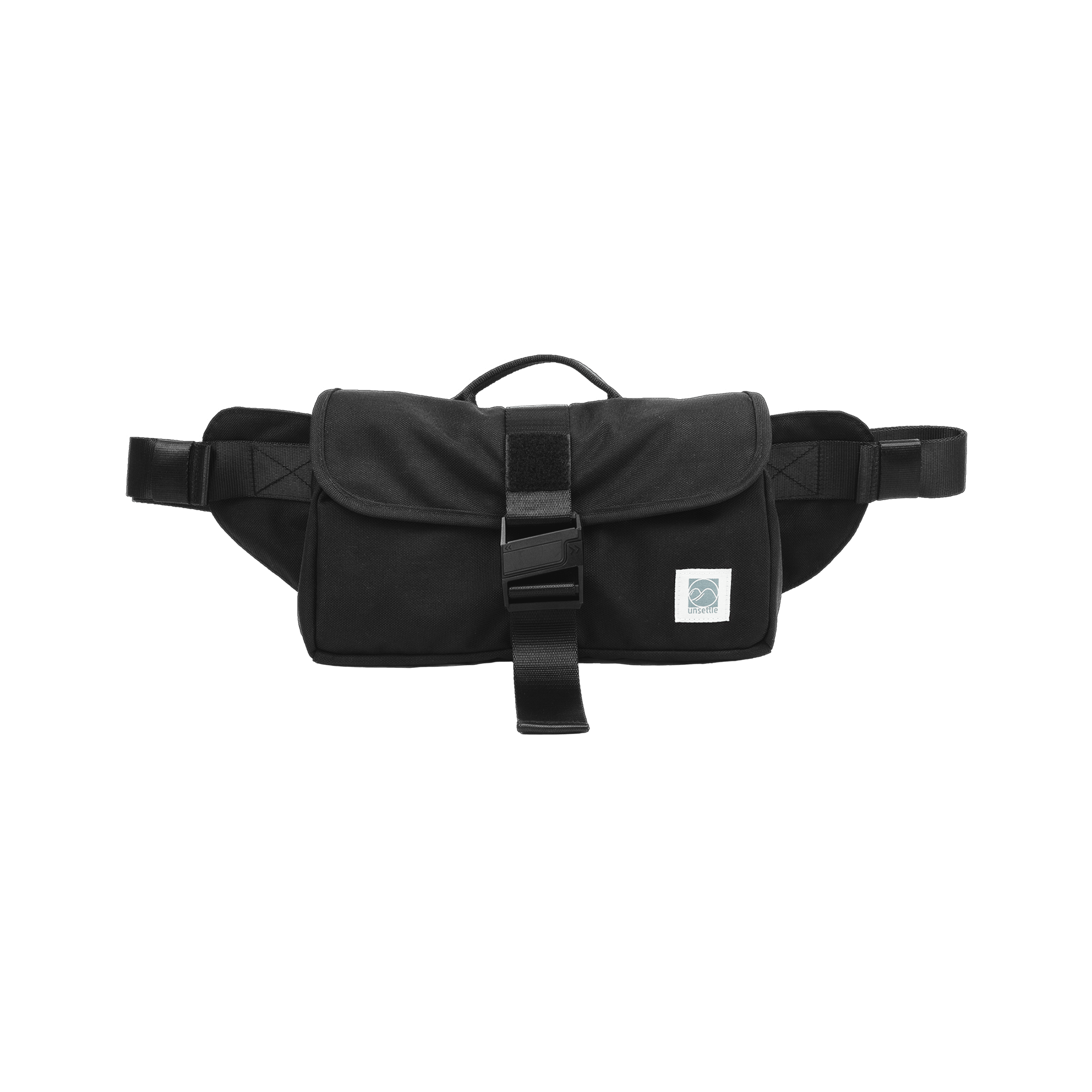 Carhartt Crossbody Horizontal Bag, Carries as a Crossbody or Waist Pack  with Removable Strap, Black