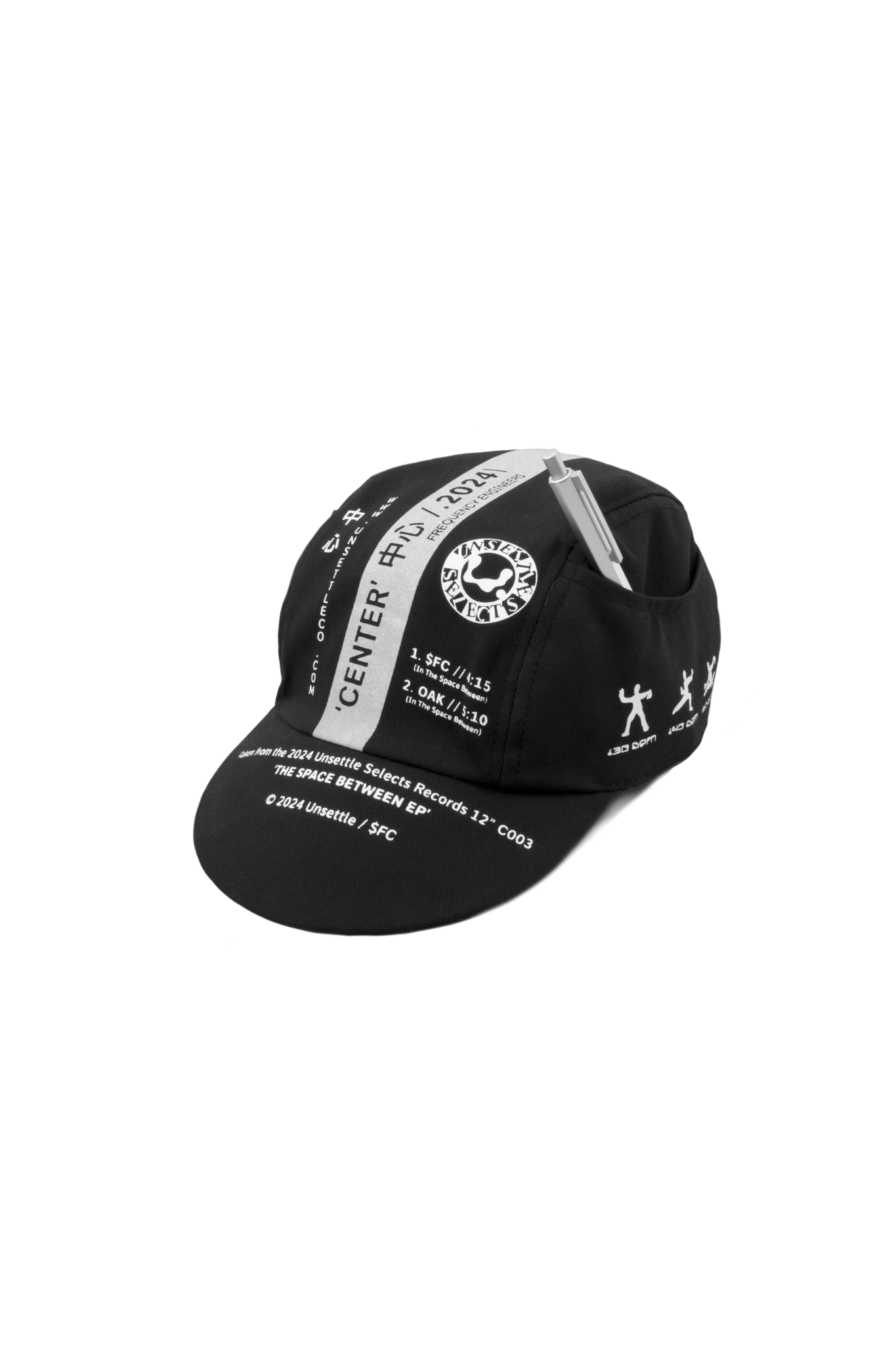 Kerri Cycling Cap - Black