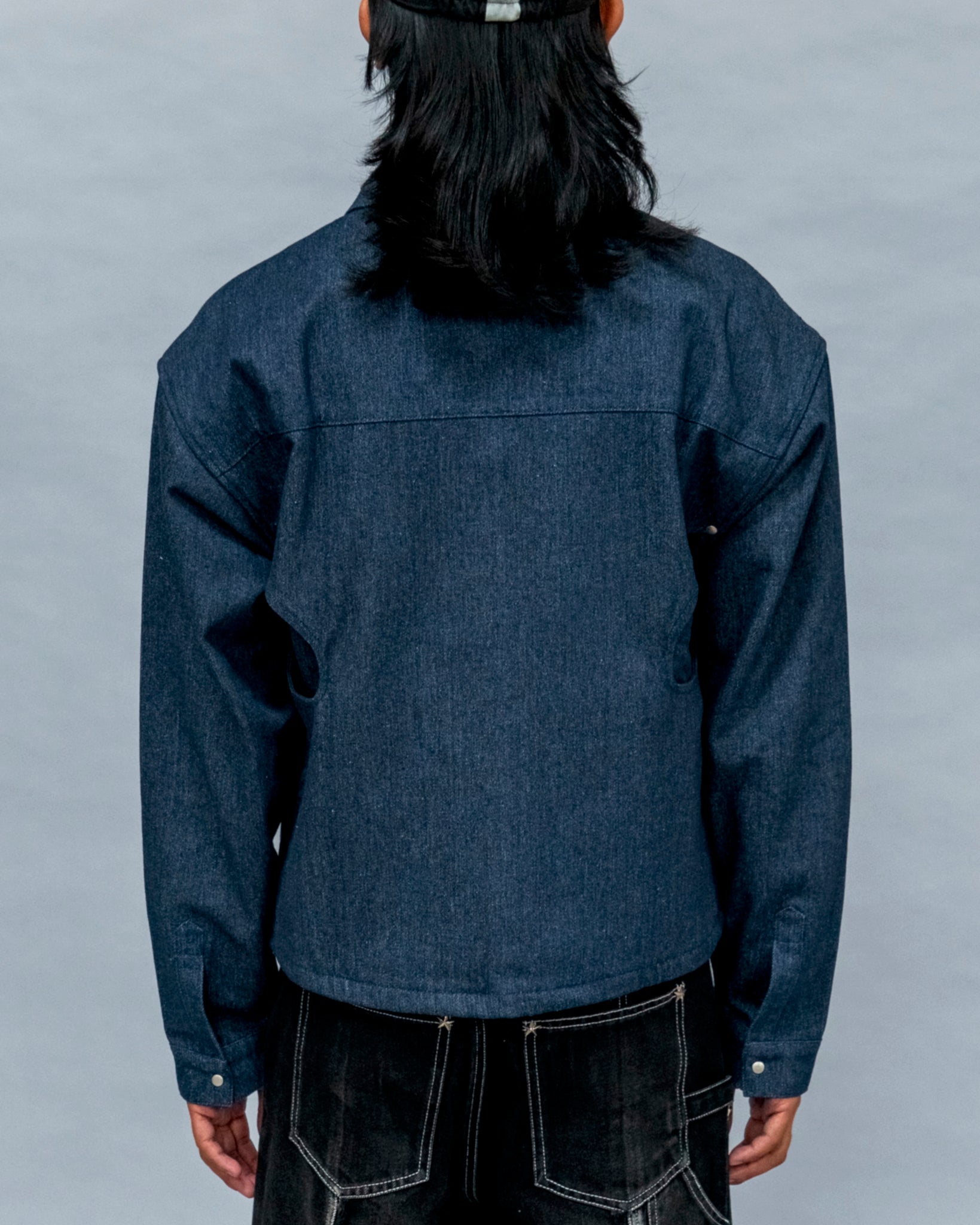 Double Knee L/S Shirt - Denim