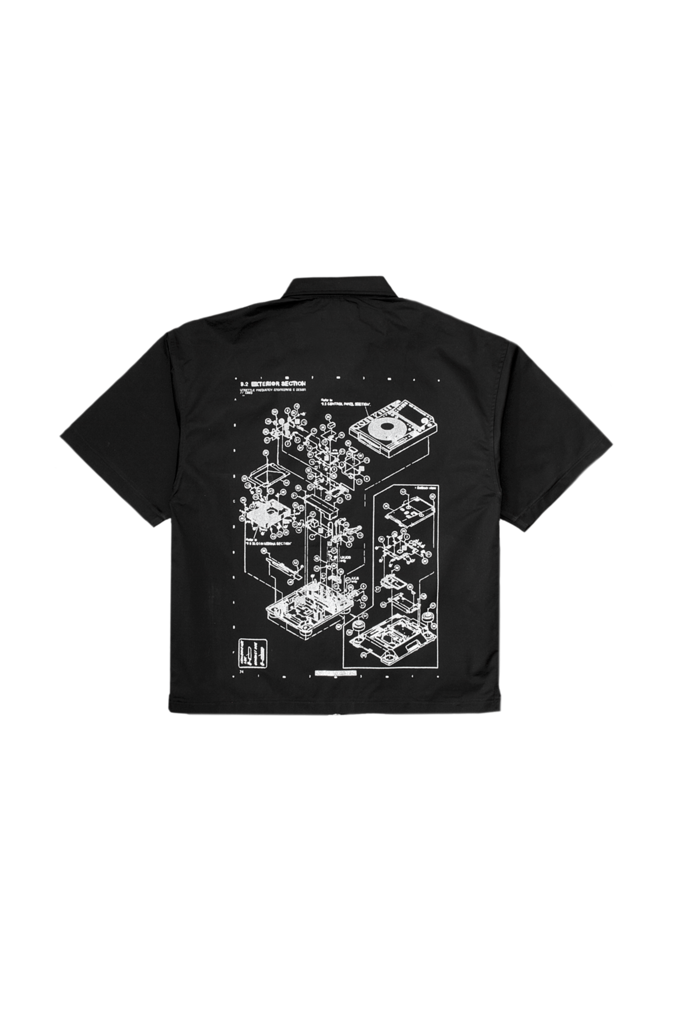 .WAV Mechanics S/S Shirt - Black