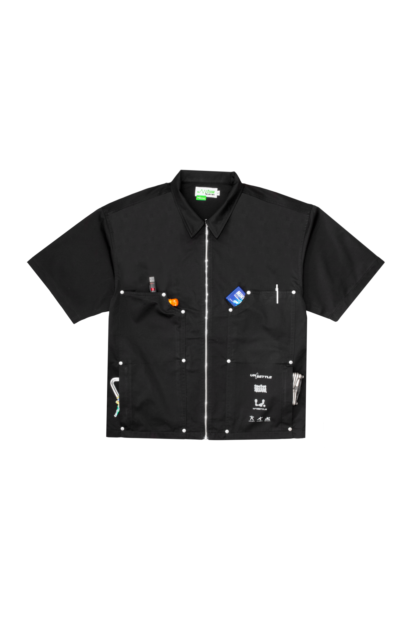 .WAV Mechanics S/S Shirt - Black