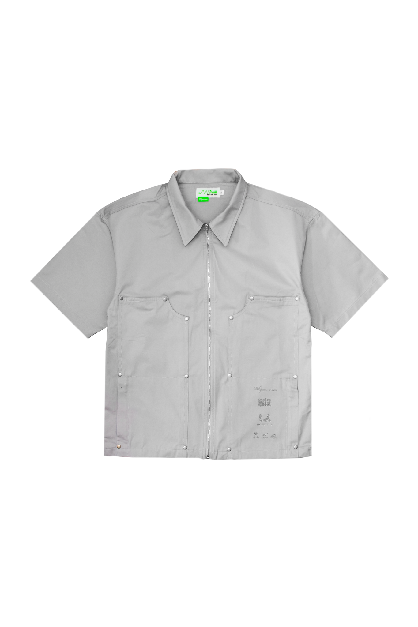 .WAV Mechanics S/S Shirt - Light Gray