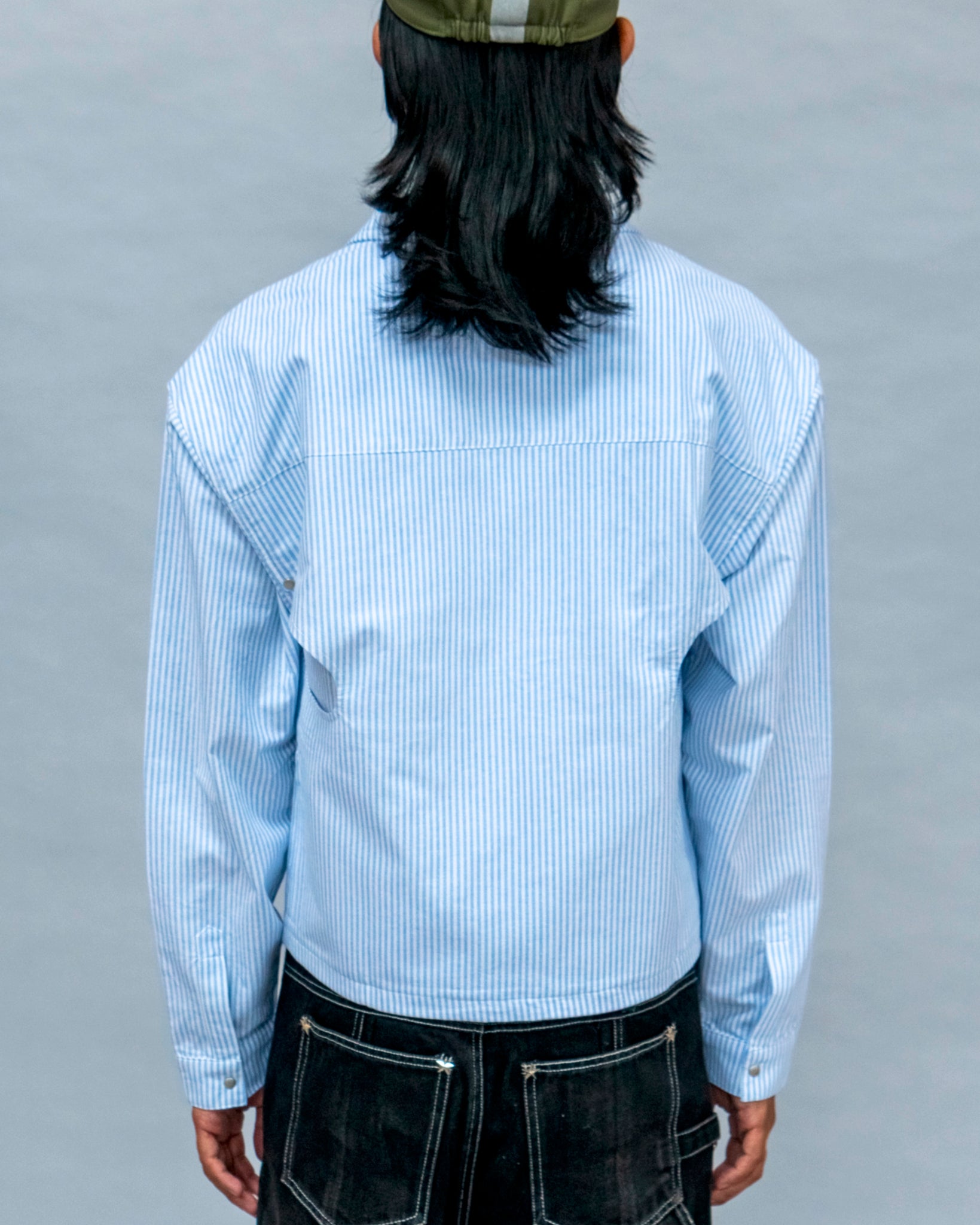 Double Knee L/S Shirt - Stripe